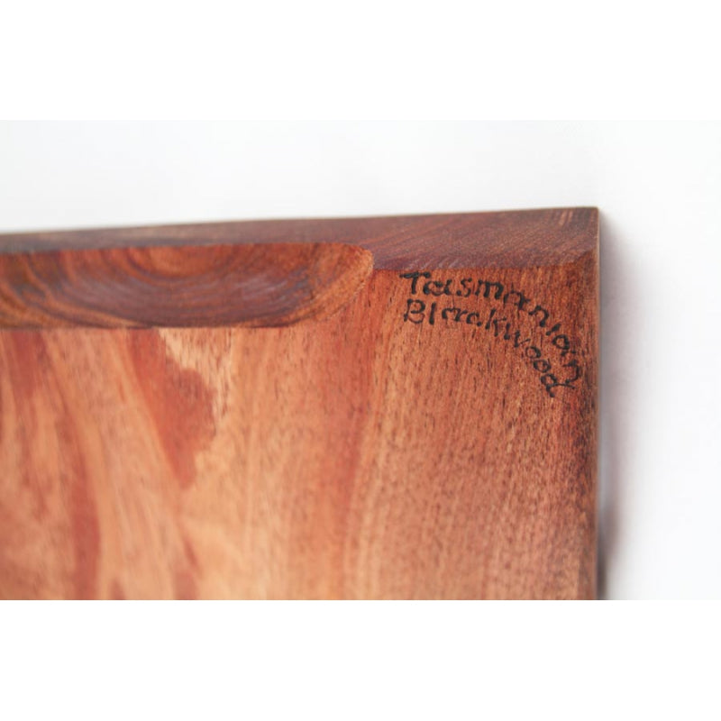 Blackwood Chopping Board Living Edge Tasmanian Timber